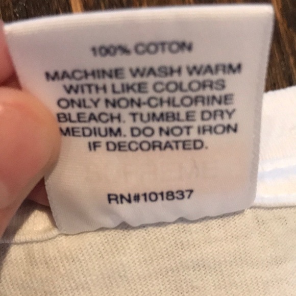 Supreme Cards Tee - White - Picture 4 of 6